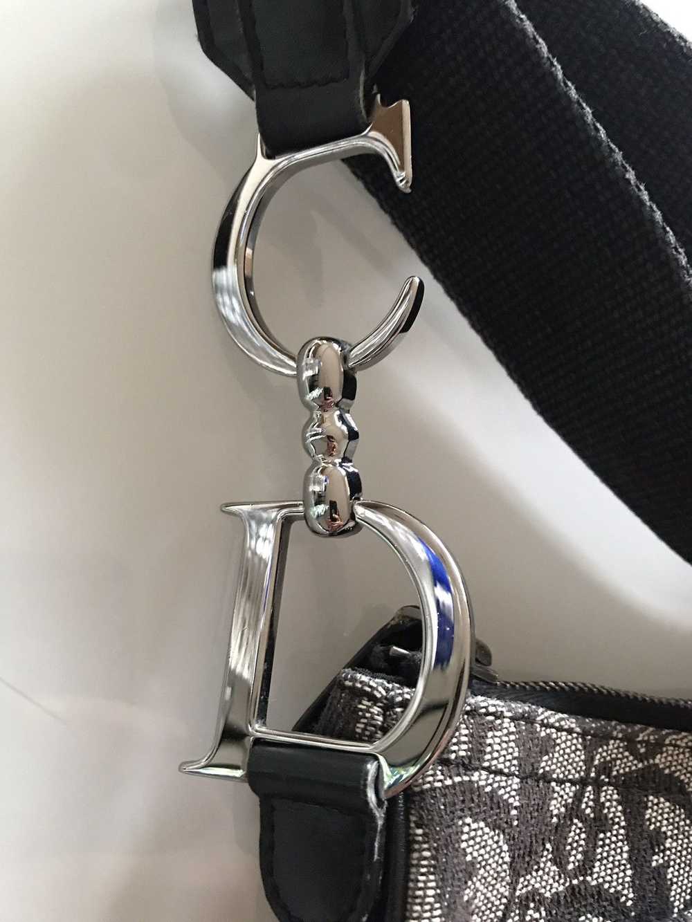 Dior CHRISTIAN DIOR Saddle monogram bag - image 2