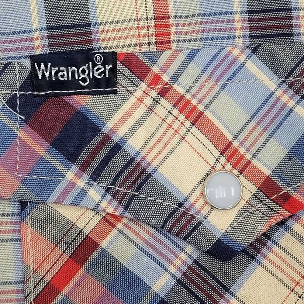 Wrangler Vintage Wrangler Western Pearl Snap Shir… - image 10