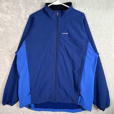 Patagonia Full Zip Long Sleeve Blue Mens Windbrea… - image 1