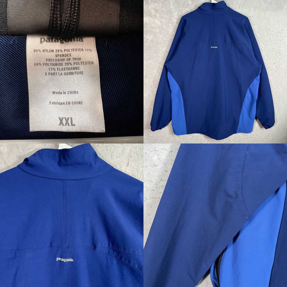 Patagonia Full Zip Long Sleeve Blue Mens Windbrea… - image 8