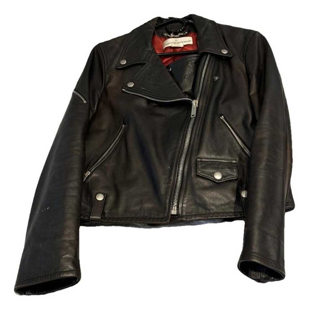 Golden Goose Leather biker jacket - image 1