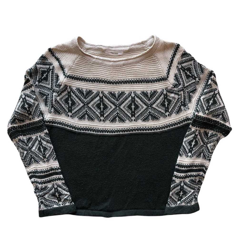 Aran Isles Knitwear × Coloured Cable Knit Sweater… - image 1