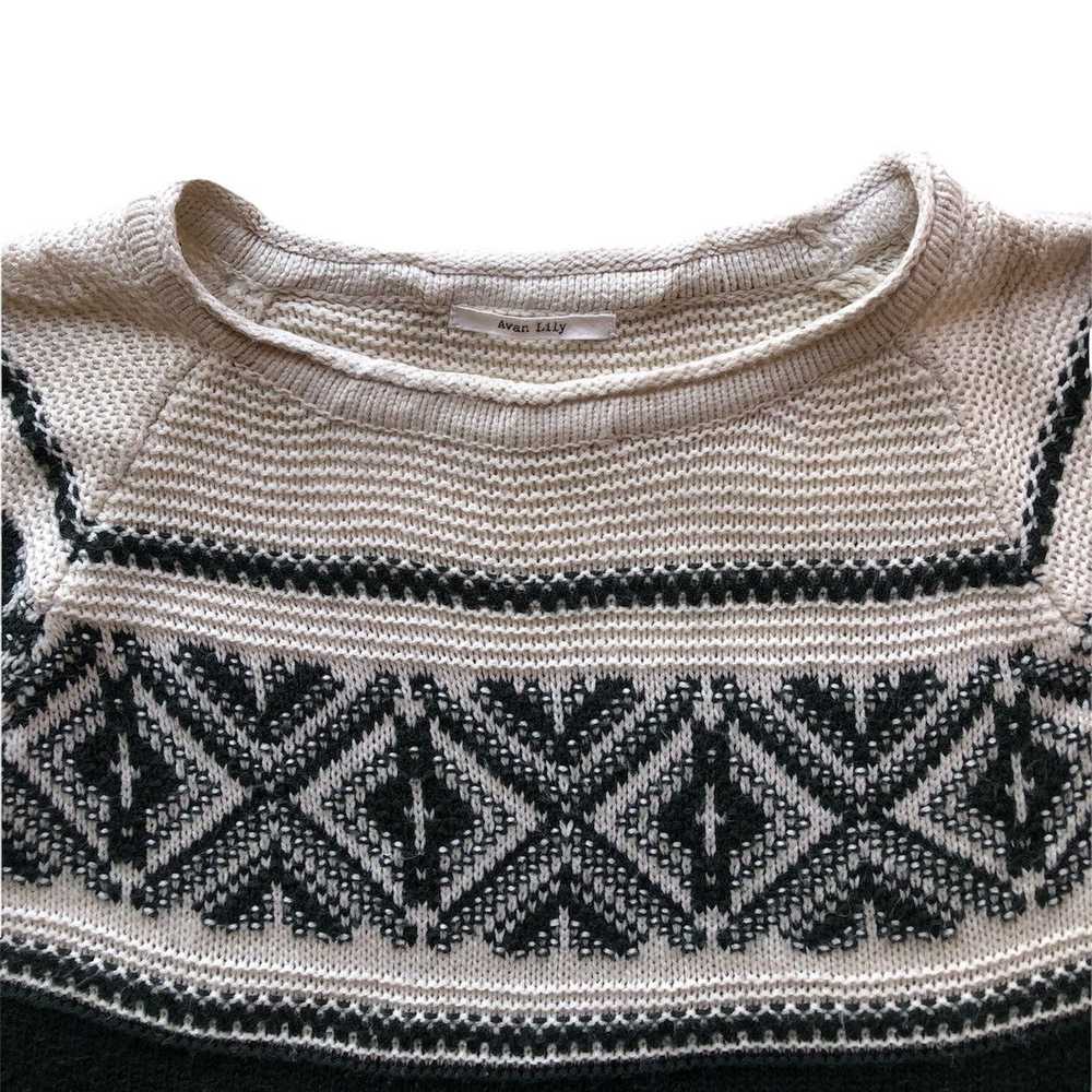 Aran Isles Knitwear × Coloured Cable Knit Sweater… - image 2