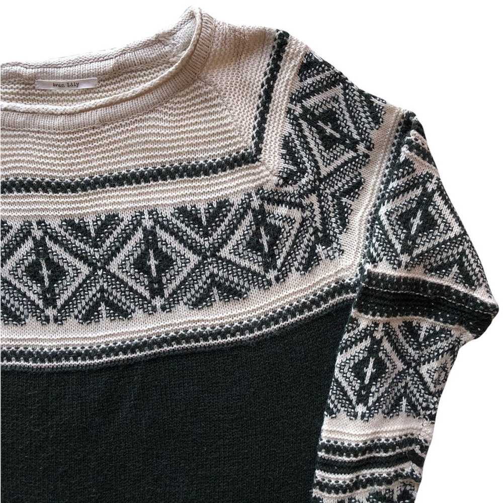 Aran Isles Knitwear × Coloured Cable Knit Sweater… - image 3