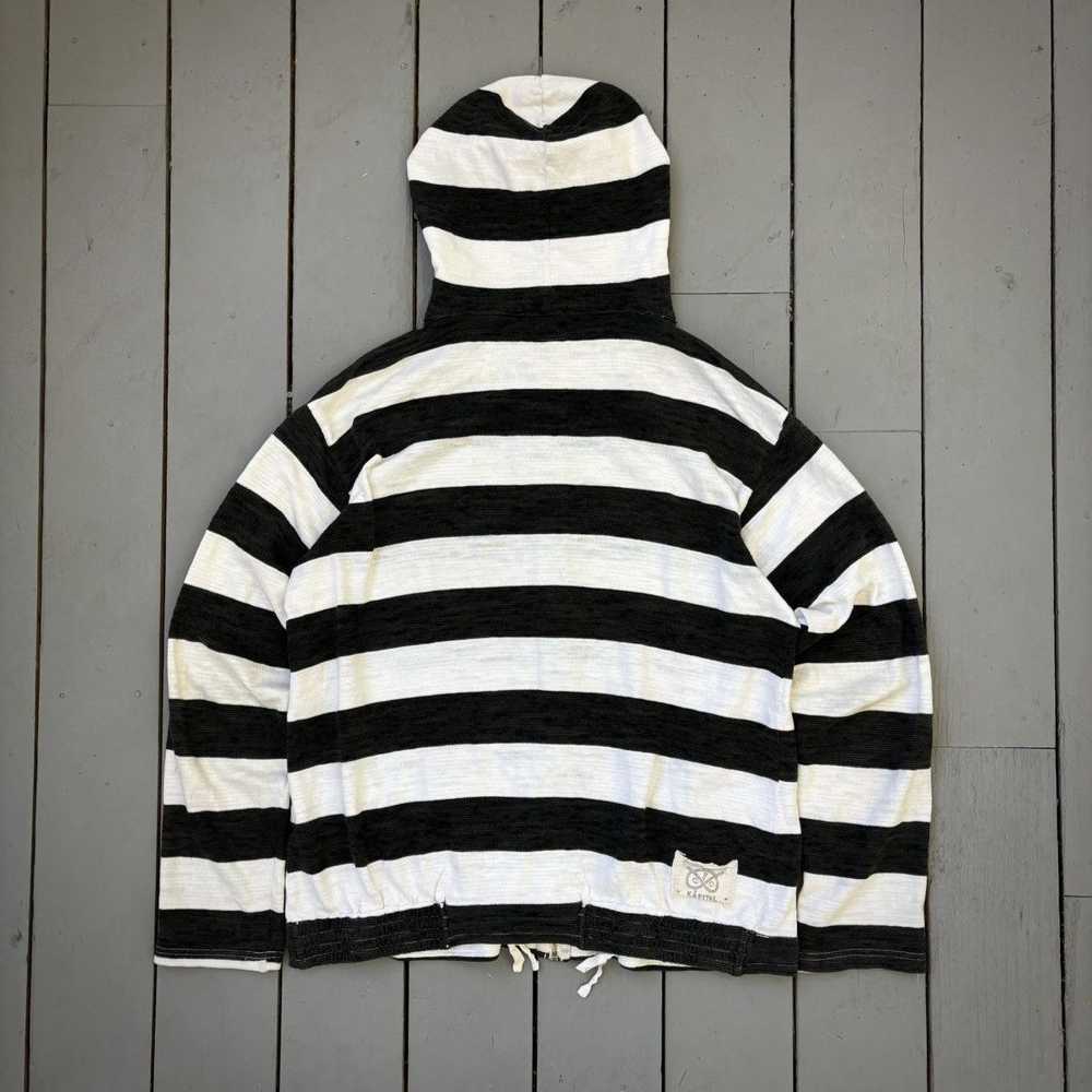 Kapital Striped Prisoner Zip-Up - image 3