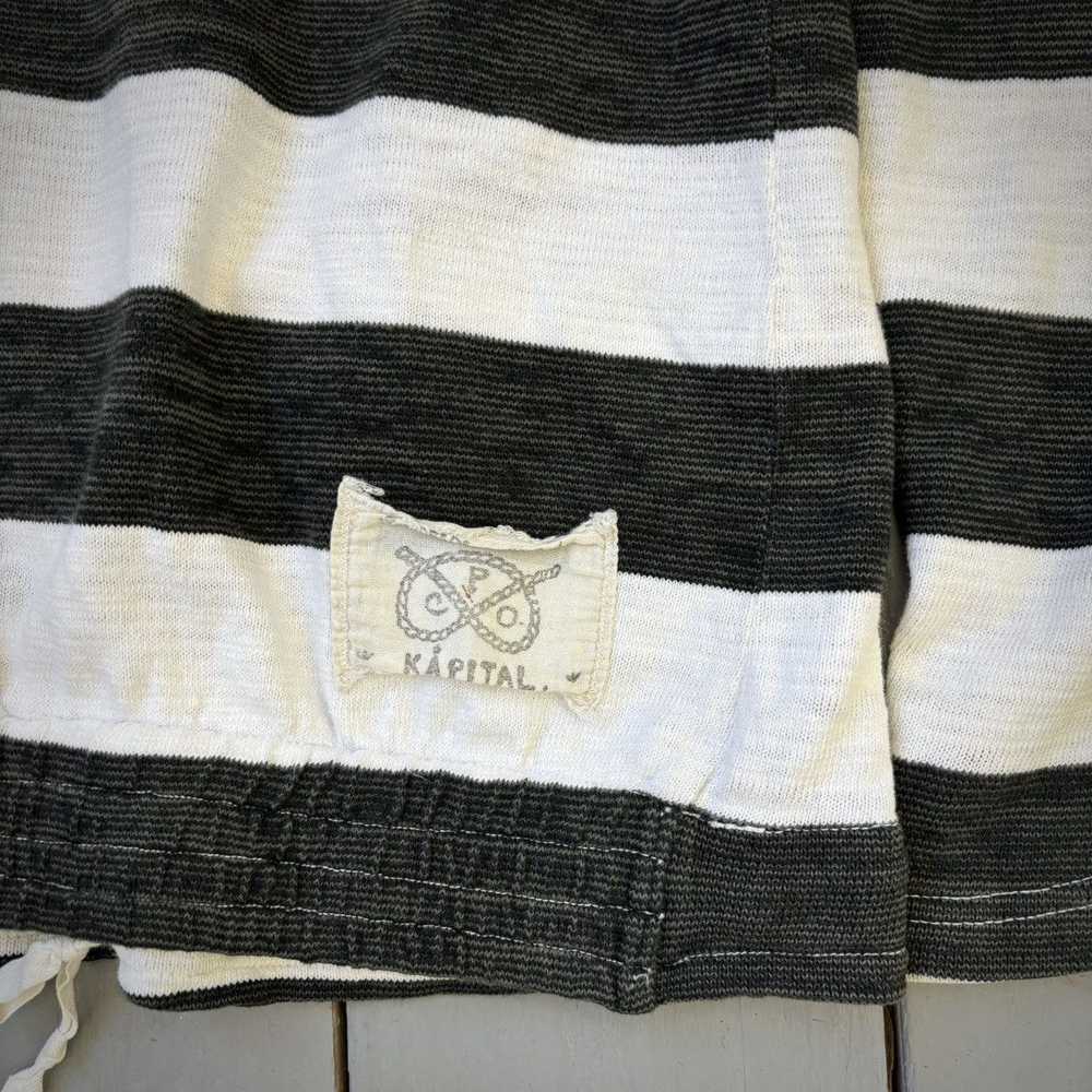 Kapital Striped Prisoner Zip-Up - image 4