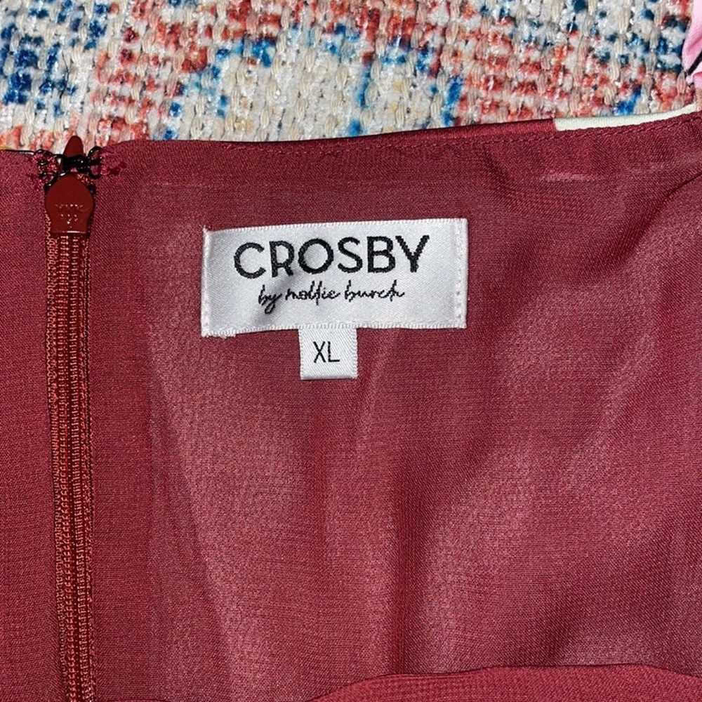 Crosby by Mollie Burch Hunter Puff Sleeve Mini Dr… - image 5