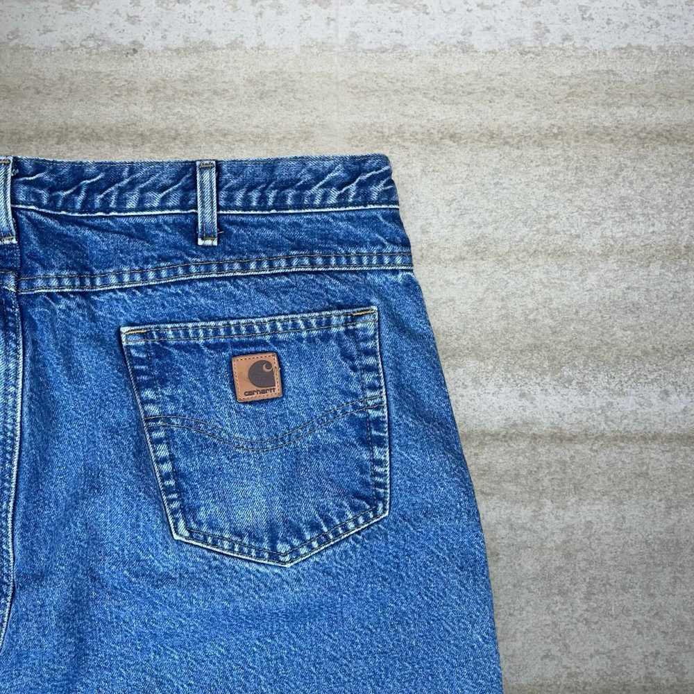 Carhartt × Carhartt Wip × Vintage Flannel Lined C… - image 3