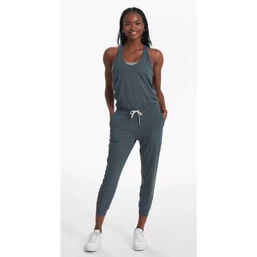 Vuori Lux Jumpsuit Womens XL Jogger Stone Heather… - image 1