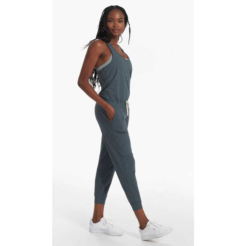 Vuori Lux Jumpsuit Womens XL Jogger Stone Heather… - image 2