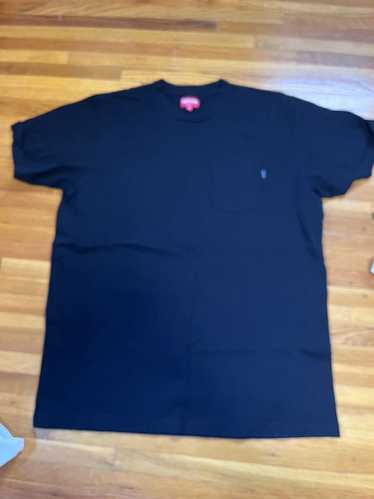 Supreme Supreme Pocket Tee Cut and Sew Size XL Bla