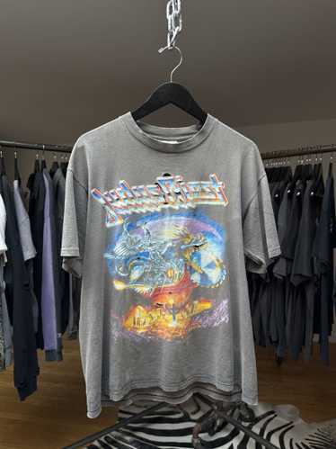 Band Tees × Vintage Vintage Judas Priest Band Tee… - image 1