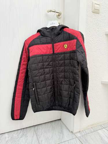 New store Ferrari F1 Race Jacket Mens Size M Quilted Lined Racing Shell Bridgestone In