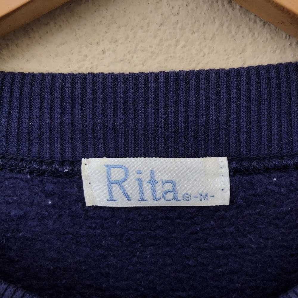 Japanese Brand × Vintage RITA SWEATSHIRT BIG LOGO… - image 7