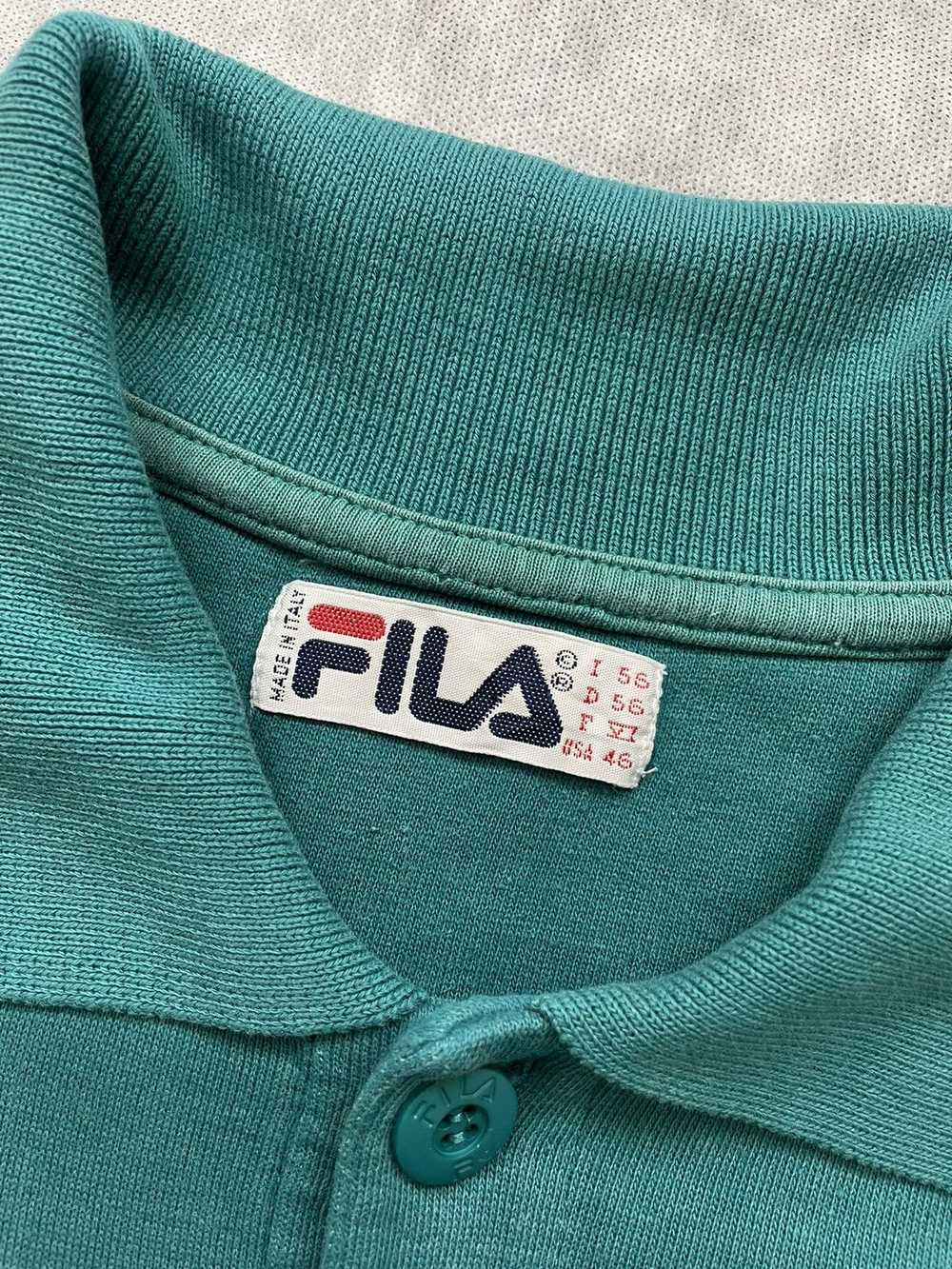 Fila × Streetwear × Vintage FILA Vintage Polo lon… - image 5