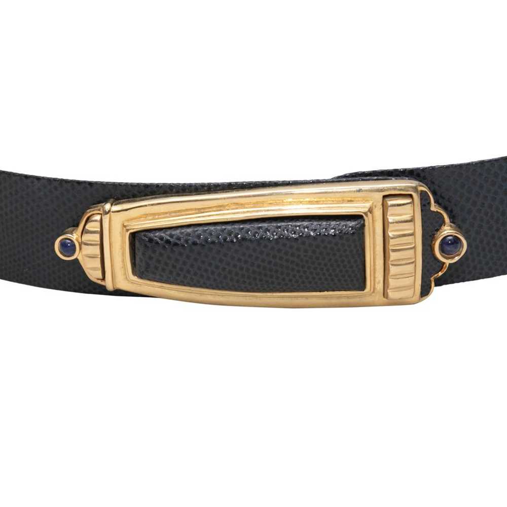 Judith Leiber Exotic leathers belt - image 2