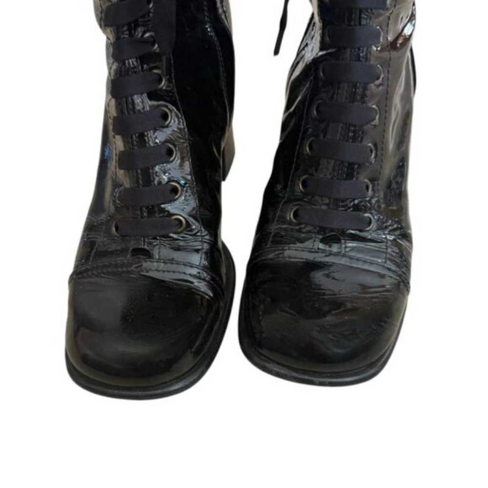 Tomas Maier Leather lace ups - image 4