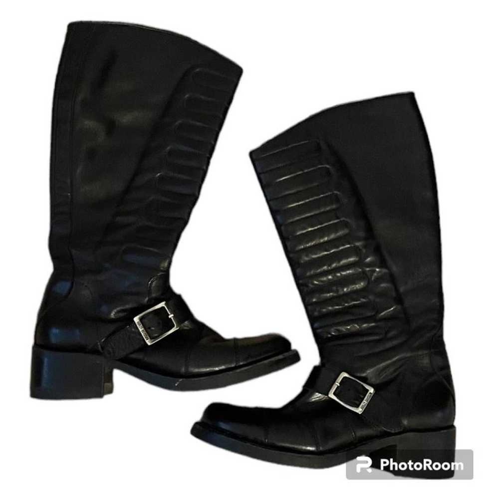 Harley Davidson Leather biker boots - image 2