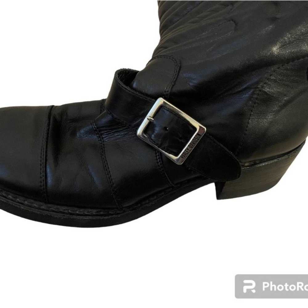 Harley Davidson Leather biker boots - image 3