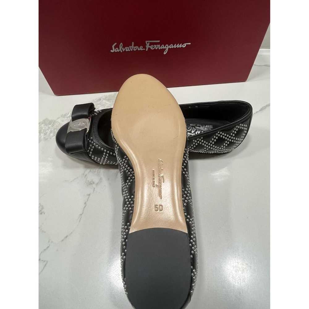 Salvatore Ferragamo Vara leather ballet flats - image 6