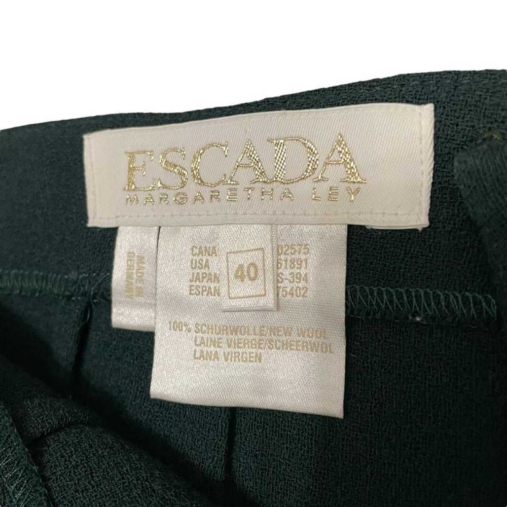 Escada Wool trousers - image 4