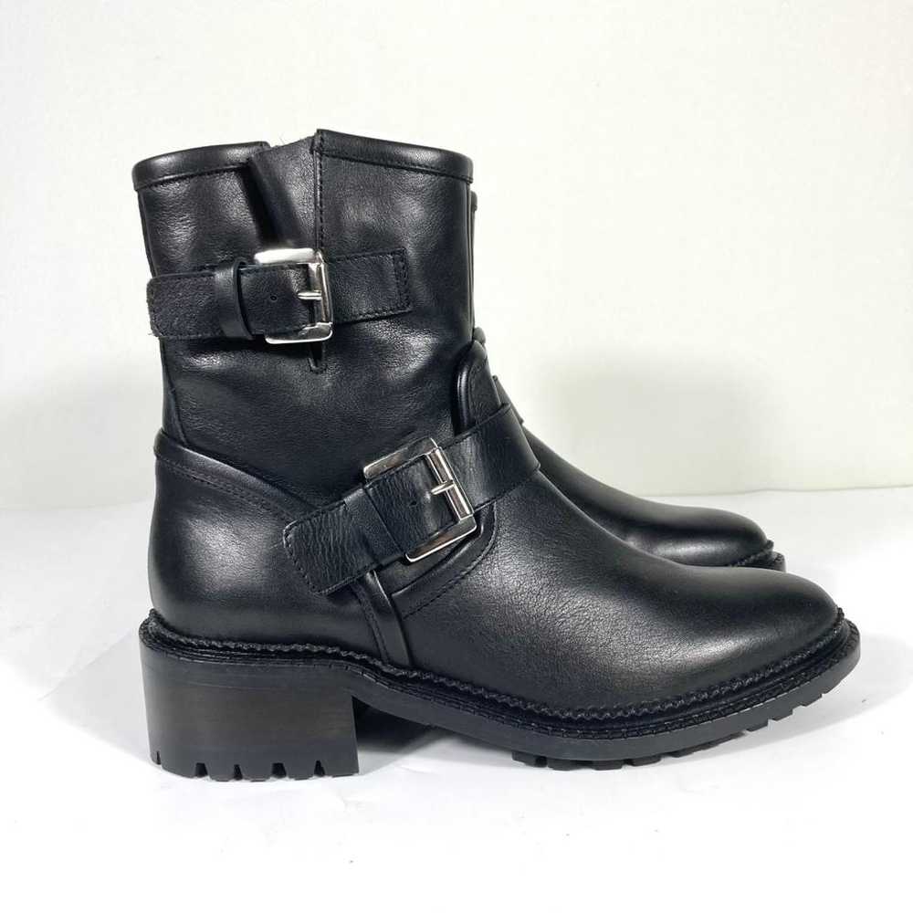 Aquatalia Leather buckled boots - image 11