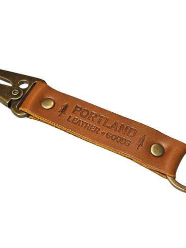 Portland Leather Honey PLG Keychain