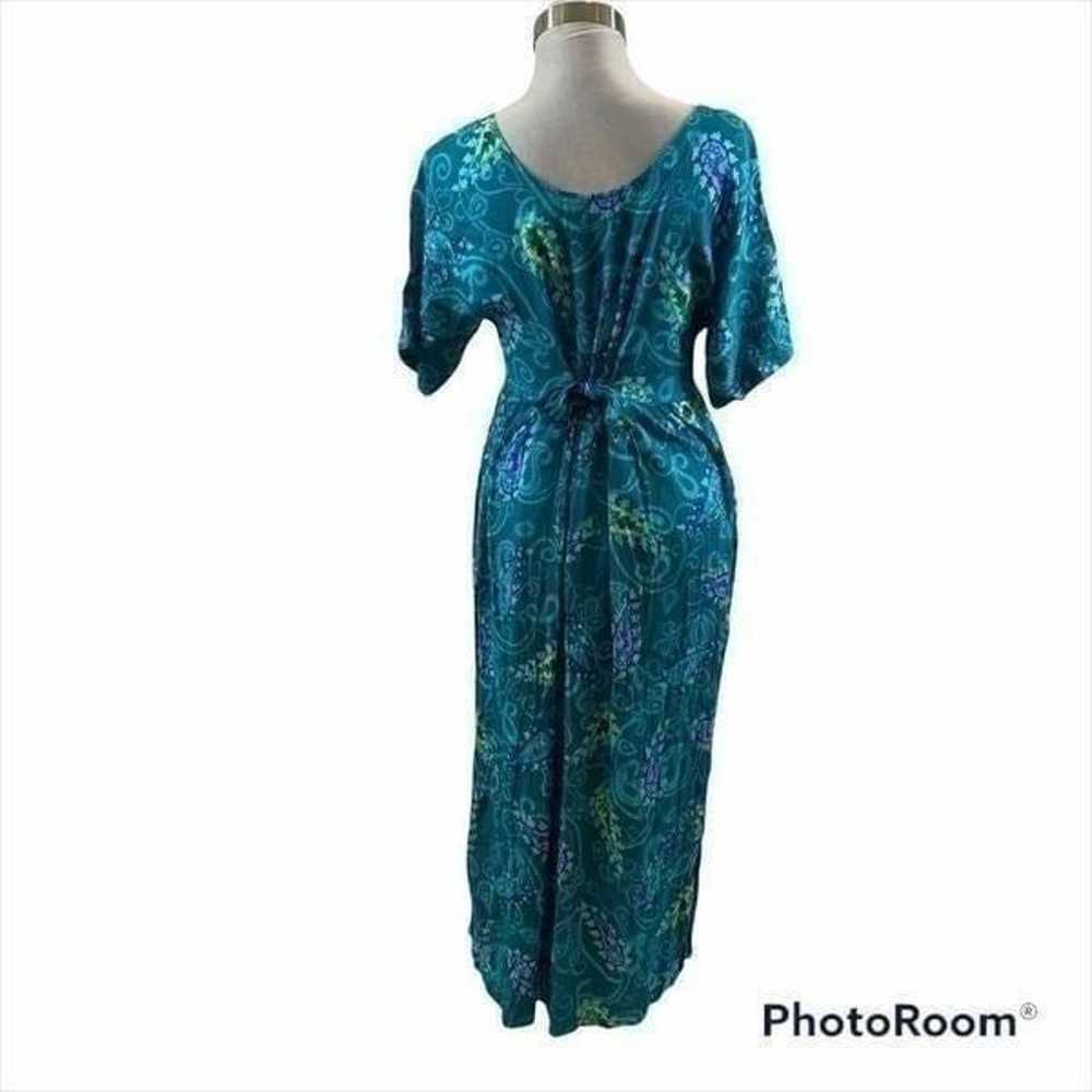 Vintage Diane Von Furstenberg 90’s Maxi Dress S/M - image 10