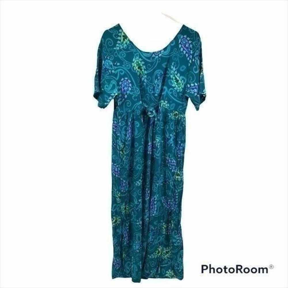 Vintage Diane Von Furstenberg 90’s Maxi Dress S/M - image 7