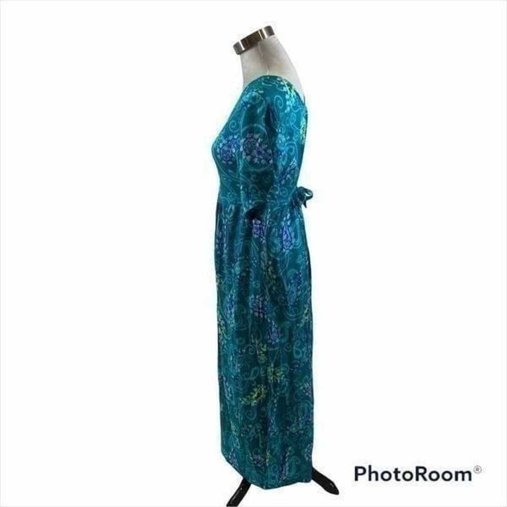 Vintage Diane Von Furstenberg 90’s Maxi Dress S/M - image 8