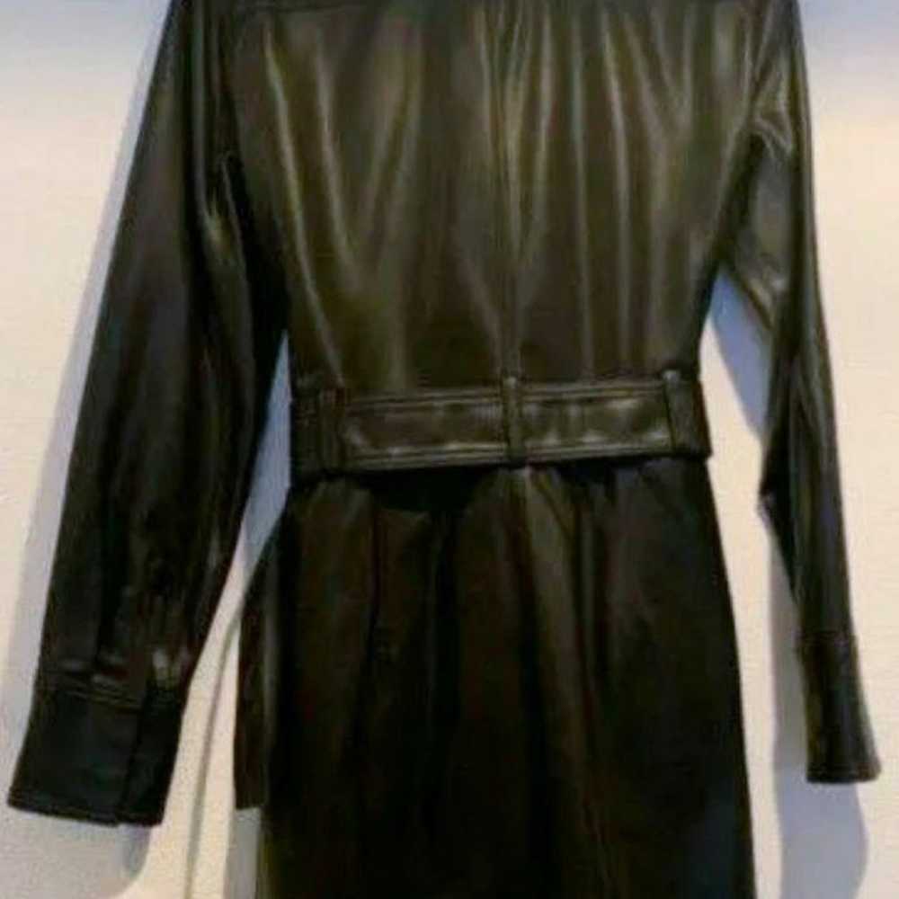 Excellent condition! H&M leather rider's dress - … - image 4