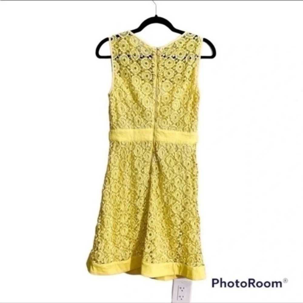 Karen Millen Noemie yellow  sleeveless dress 8 - image 2