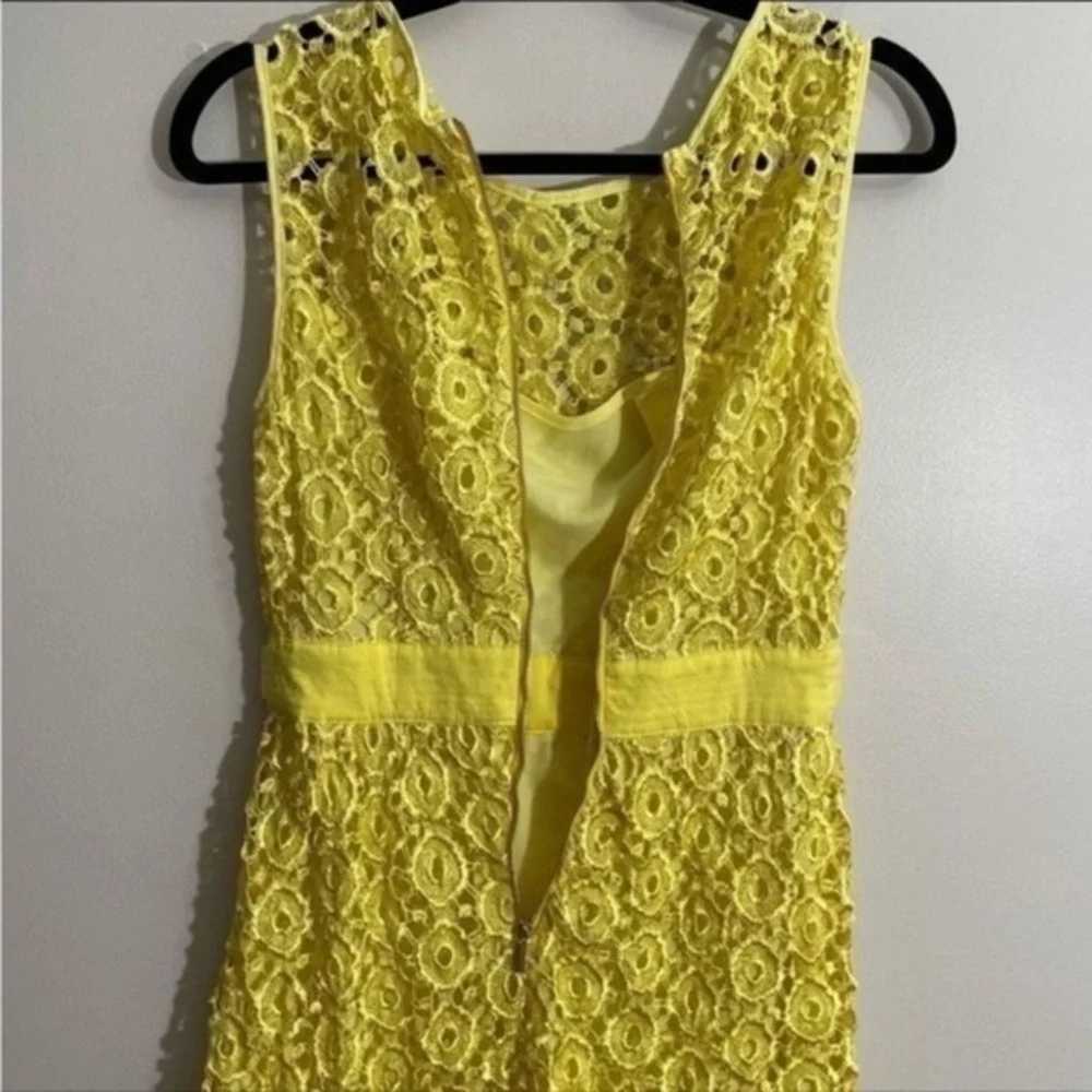 Karen Millen Noemie yellow  sleeveless dress 8 - image 3