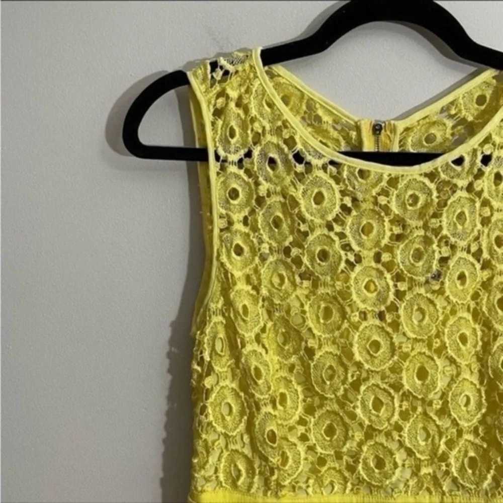 Karen Millen Noemie yellow  sleeveless dress 8 - image 7