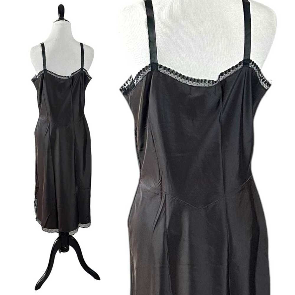 Vintage 50s Barbizon Tafredda Slip Dress Medium T… - image 7