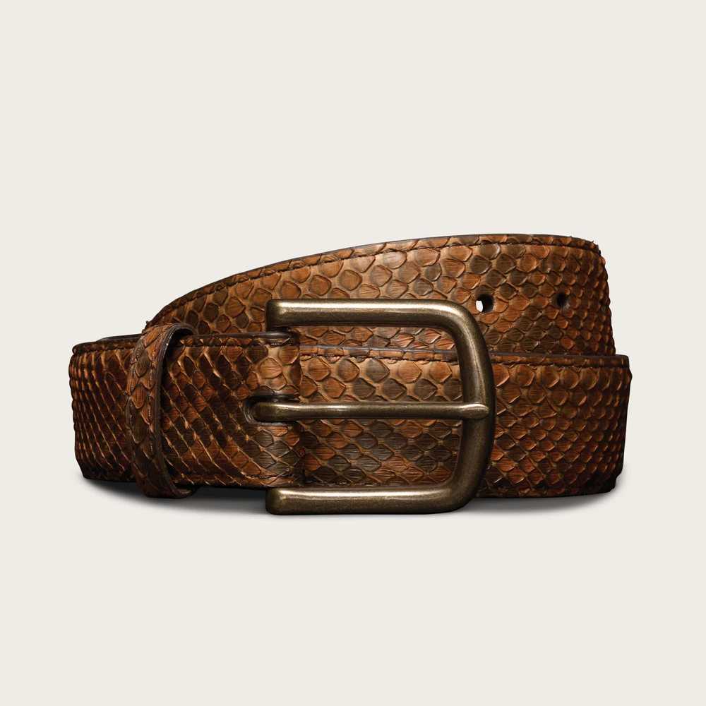 Tecovas Python Belt - Tan Python - image 1