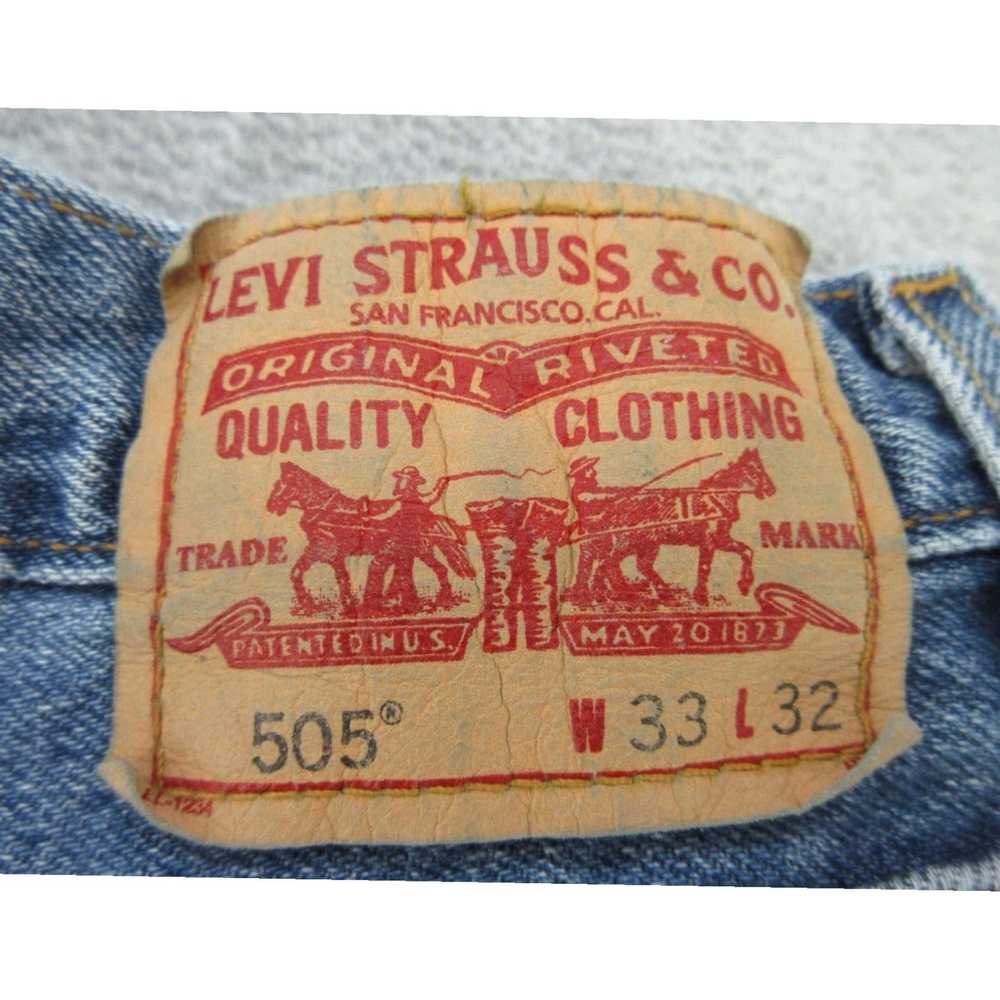 Levi's Authentic Mens Blue Denim Vintage Levis Je… - image 7