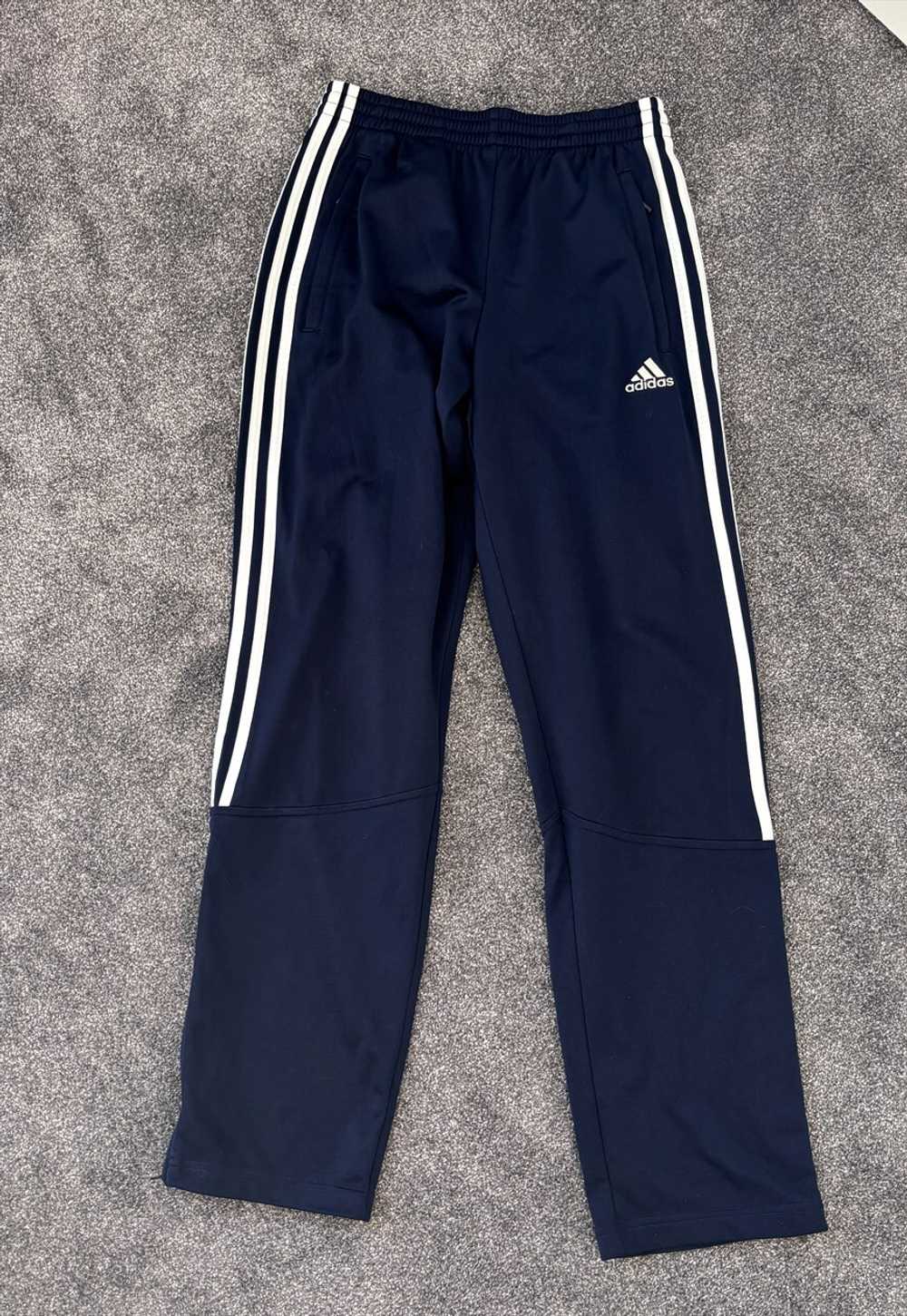 Vintage adidas 2004 navy blue jogger bottoms 32 x… - image 2