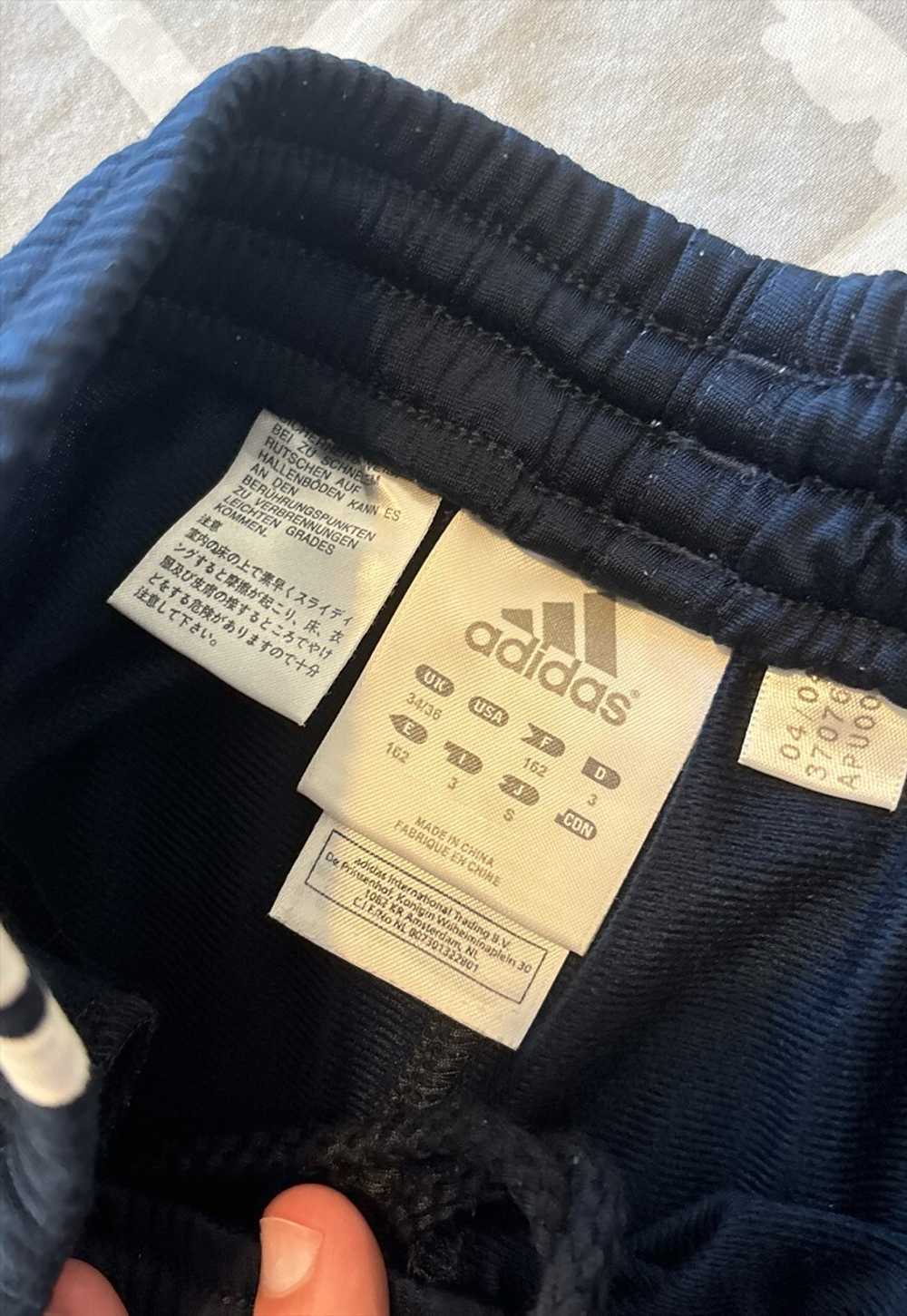 Vintage adidas 2004 navy blue jogger bottoms 32 x… - image 4