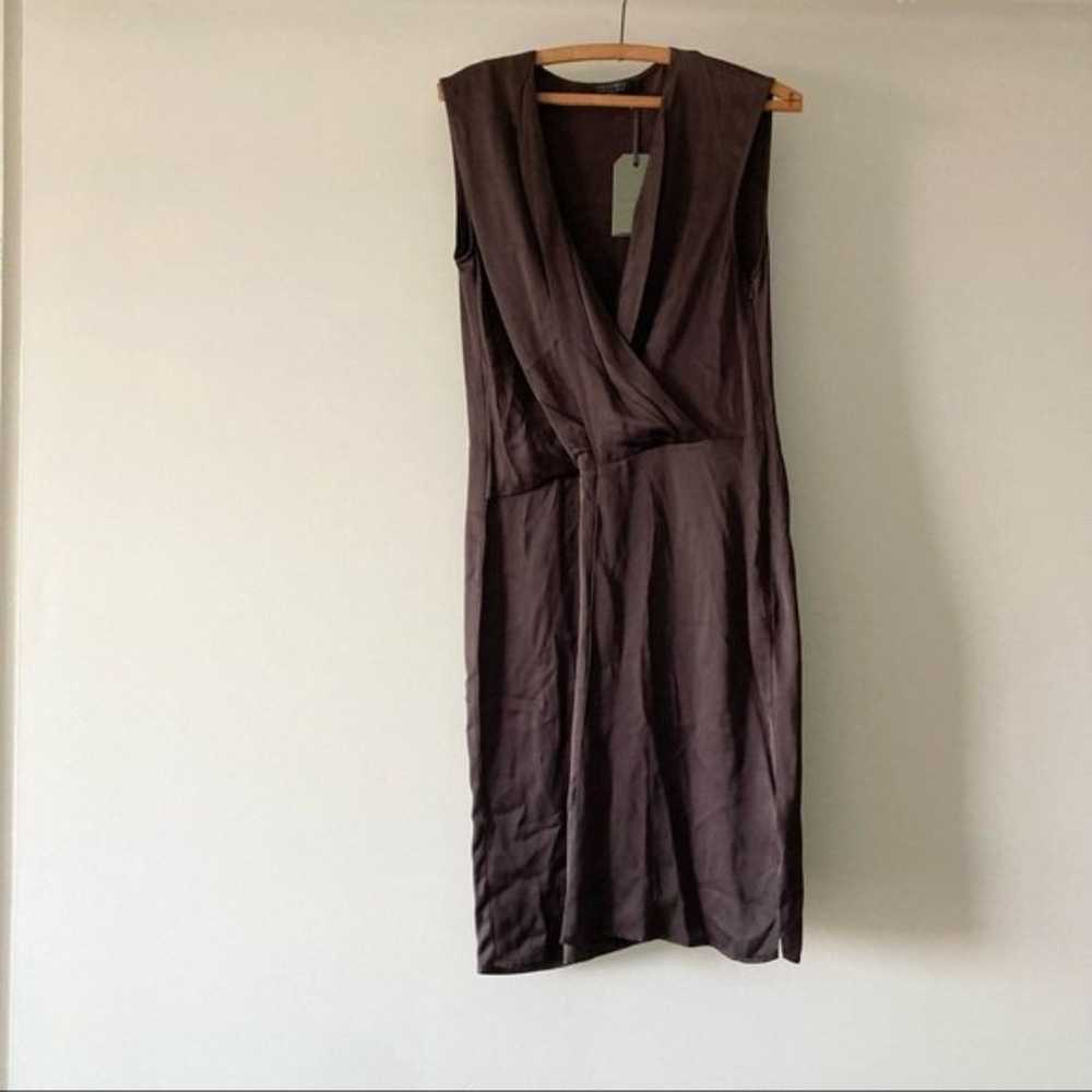 All Saints Arch Vi Dress Merlot Red - image 3