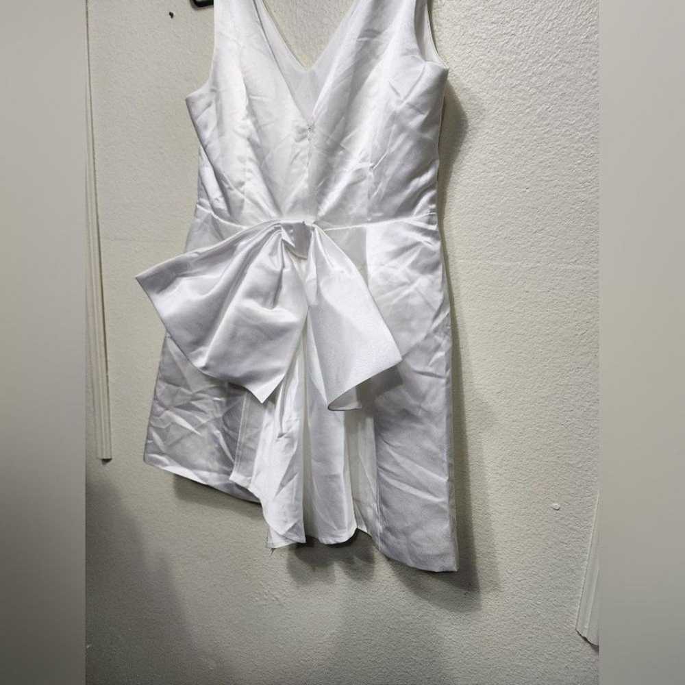 Lulu's Charming Celebration White Taffeta Bow Min… - image 10