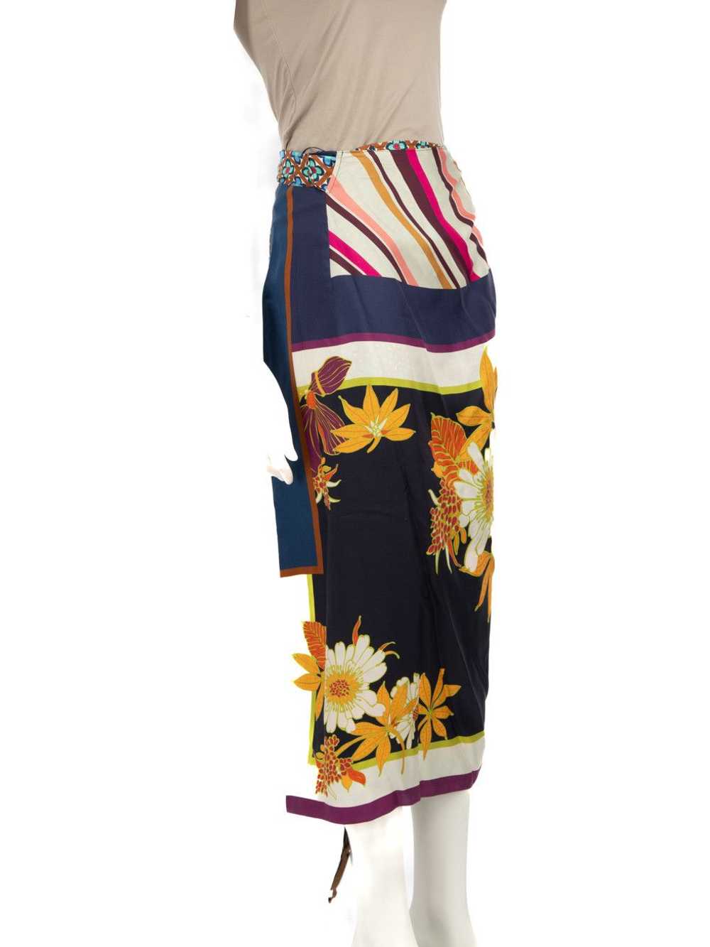 Max Mara Weekend Max Mara Floral Pattern Midi Wra… - image 2