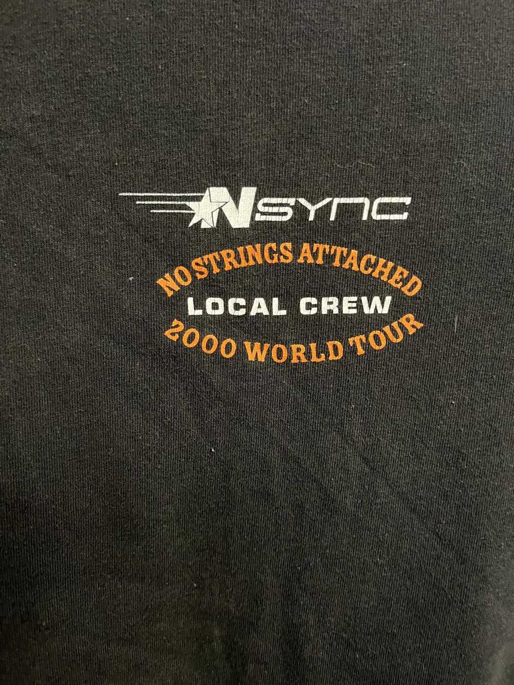 Designer Vtg Nsync No Strings Attached T-shirt 20… - image 3