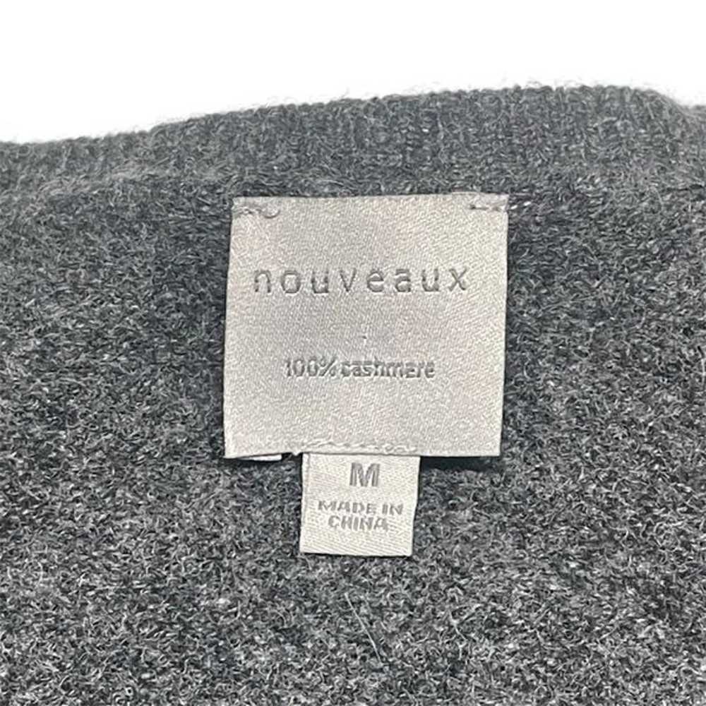 Nouveaux Gray 100% Cashmere Long Sleeve Midi Dress - image 3