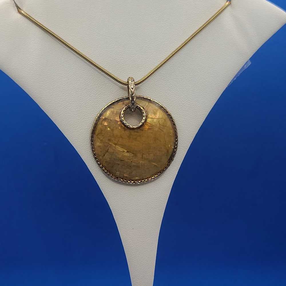 Vintage Monet Pendant Necklace - image 2