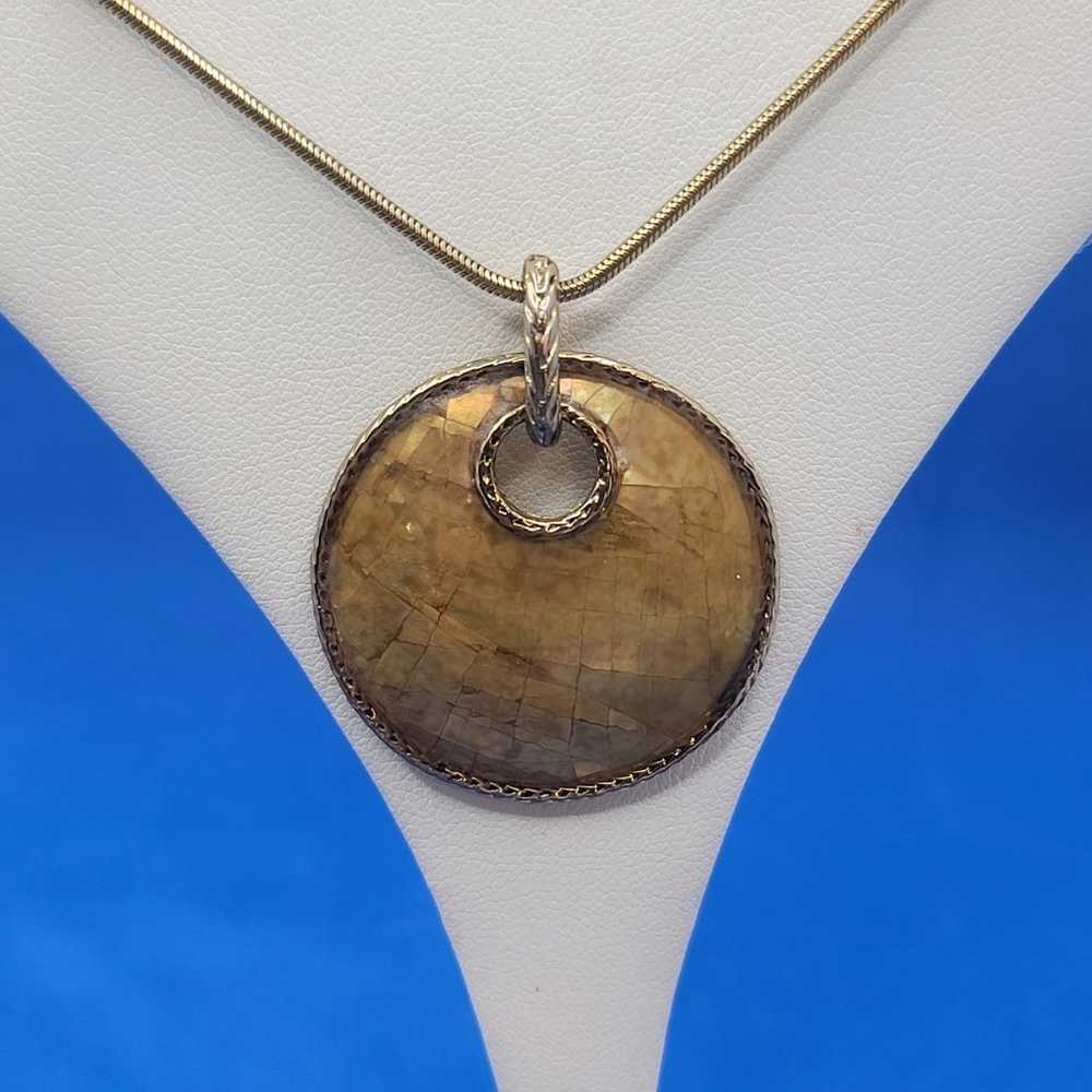 Vintage Monet Pendant Necklace - image 3