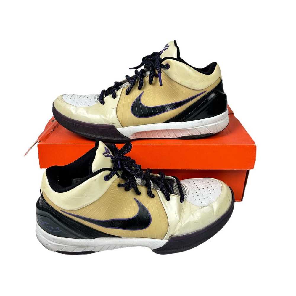 Nike × Vintage Nike Zoom Kobe 4 Inline 2008 Black… - image 1