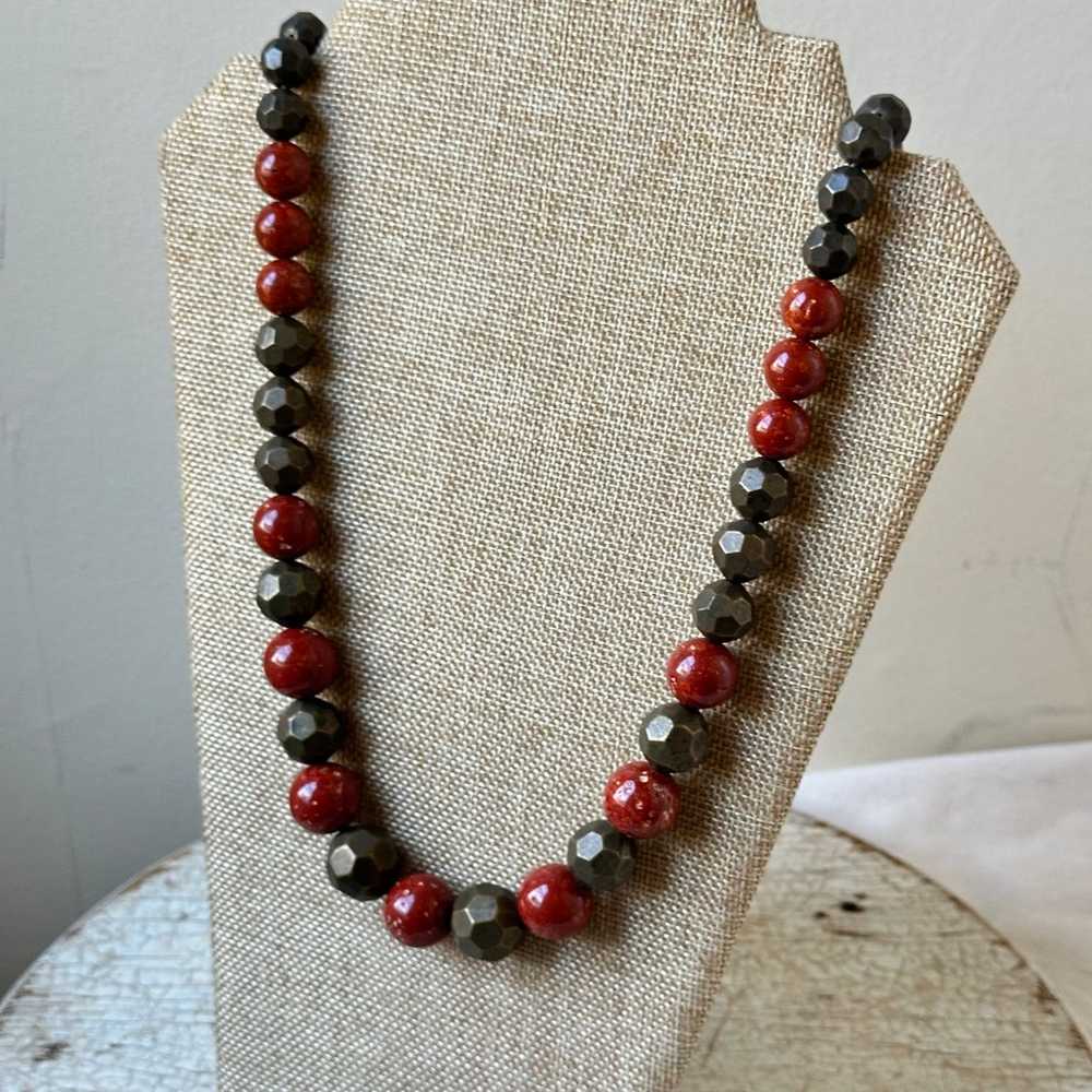 Vintage Carol Dauplaise Graduated Beaded Necklace - image 2