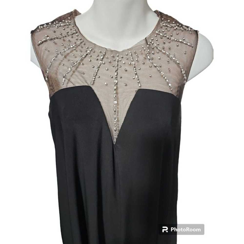 Betsy & Adam Black Formal Sleeveless Dress - image 4