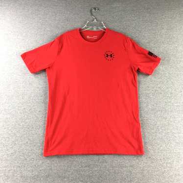 Under Armour Mens Under Armor Red Heatgear Loose … - image 1